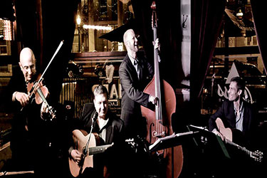 Gypsy Swing Revue performing