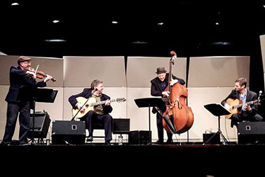 Gypsy Swing Revue performing